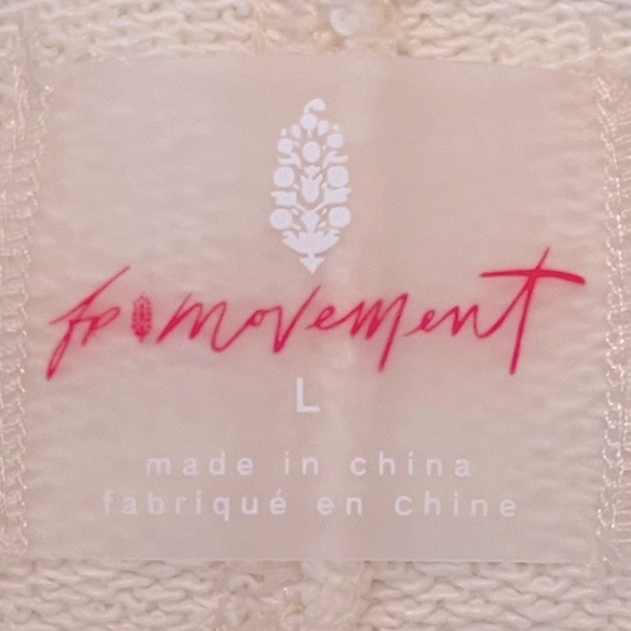 FREE PEOPLE➕NWT Close Call Zip Off Sleeve Hoodie - Picture 9 of 11